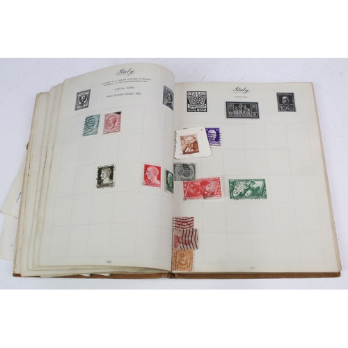 394 - Collection of stamps and first day covers to include Victorian GB and early common wealth stamps, la... 