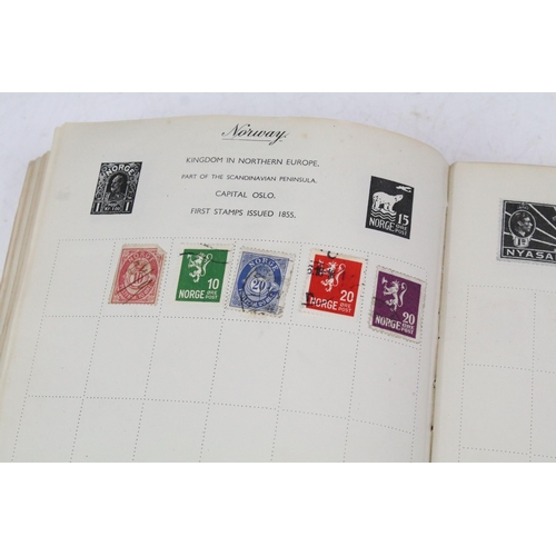 394 - Collection of stamps and first day covers to include Victorian GB and early common wealth stamps, la... 