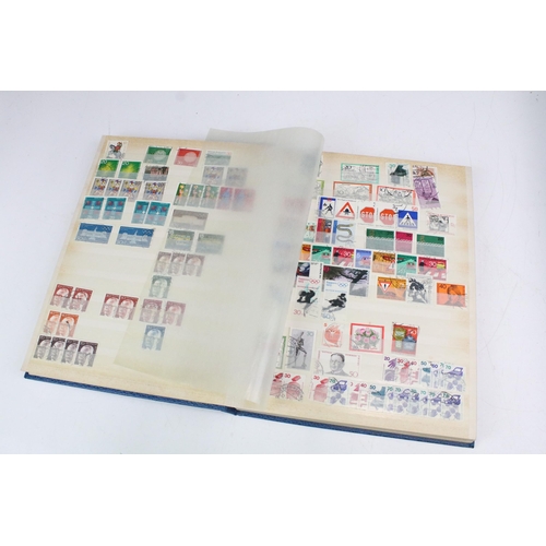 394 - Collection of stamps and first day covers to include Victorian GB and early common wealth stamps, la... 