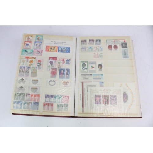 394 - Collection of stamps and first day covers to include Victorian GB and early common wealth stamps, la... 