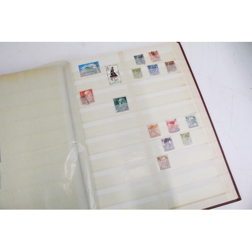 394 - Collection of stamps and first day covers to include Victorian GB and early common wealth stamps, la... 