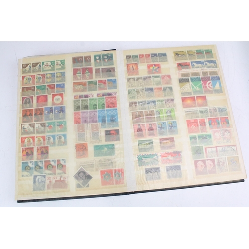 394 - Collection of stamps and first day covers to include Victorian GB and early common wealth stamps, la... 