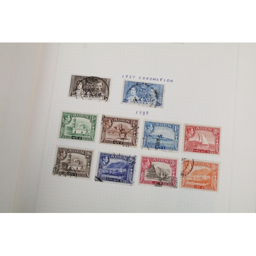 395 - Three albums of stamps including Victorian Great British and commonwealth including penny red, Victo... 