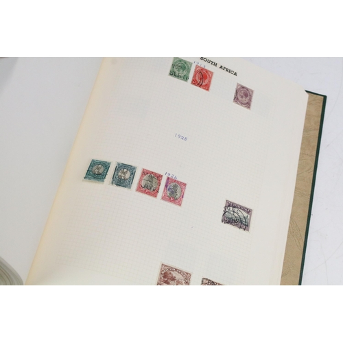 395 - Three albums of stamps including Victorian Great British and commonwealth including penny red, Victo... 