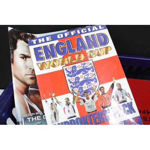 397 - Collection o sporting ephemera to include 1950s, 1960s and 1970s football programmes including Wembl... 