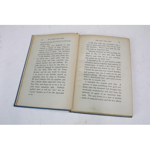 287 - Book - A 1st edition hardback book 'The Thirty Nine Steps' by John Buchan, 1915, William Blackwood &... 