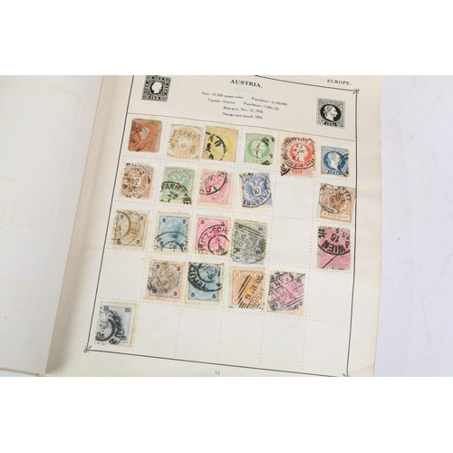 306 - A collection of stamps to include a Strand album with contents to include many early world and commo... 