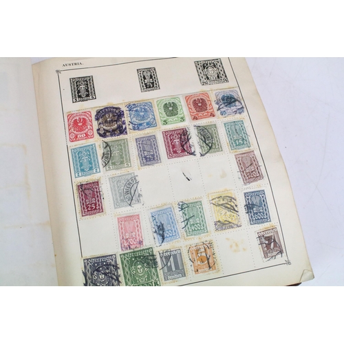 306 - A collection of stamps to include a Strand album with contents to include many early world and commo... 