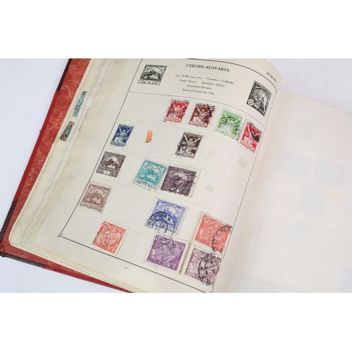 306 - A collection of stamps to include a Strand album with contents to include many early world and commo... 