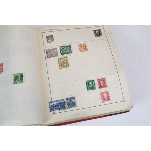 306 - A collection of stamps to include a Strand album with contents to include many early world and commo... 