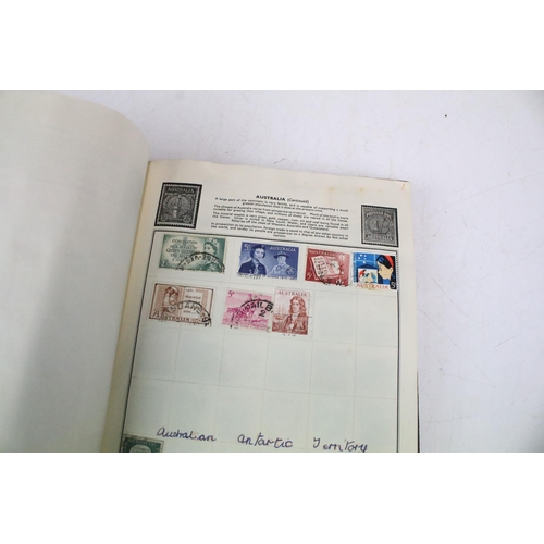 306 - A collection of stamps to include a Strand album with contents to include many early world and commo... 