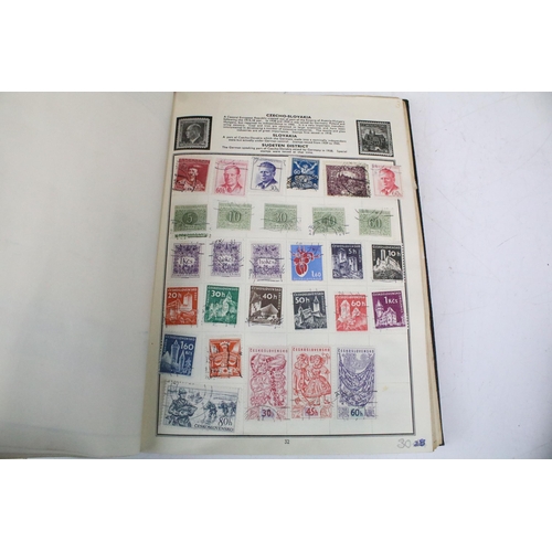 306 - A collection of stamps to include a Strand album with contents to include many early world and commo... 