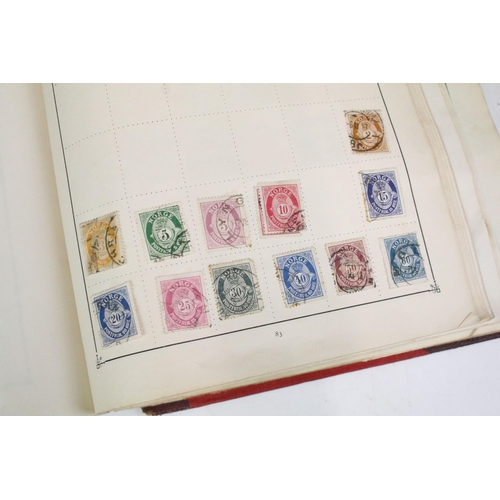 306 - A collection of stamps to include a Strand album with contents to include many early world and commo... 