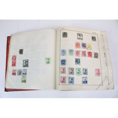 306 - A collection of stamps to include a Strand album with contents to include many early world and commo... 