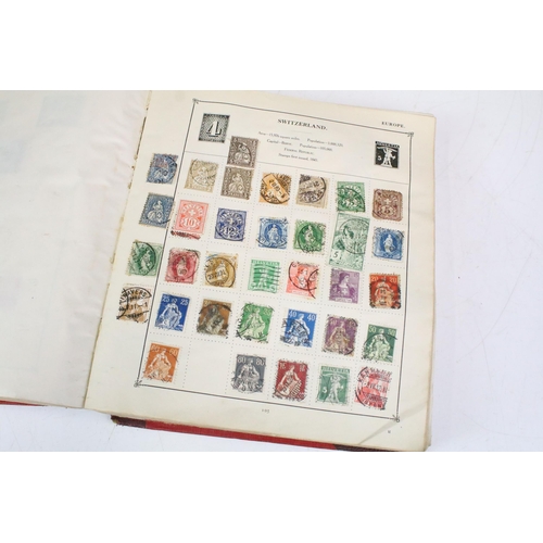 306 - A collection of stamps to include a Strand album with contents to include many early world and commo... 