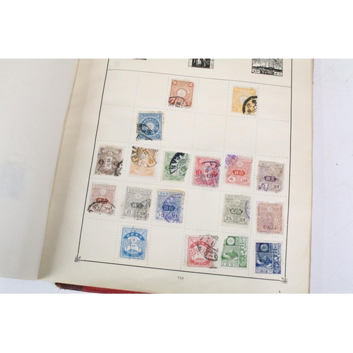 306 - A collection of stamps to include a Strand album with contents to include many early world and commo... 