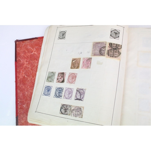 306 - A collection of stamps to include a Strand album with contents to include many early world and commo... 