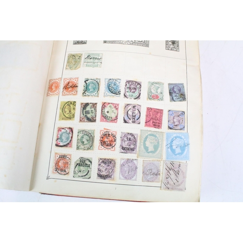 306 - A collection of stamps to include a Strand album with contents to include many early world and commo... 