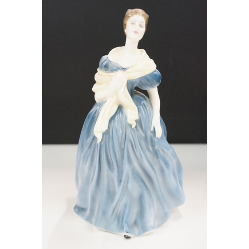 41 - Trio of Royal Doulton ladies figurines to include 'Jacqueline' HN 2333, H2334 and 'Adrienne' HN 2304... 