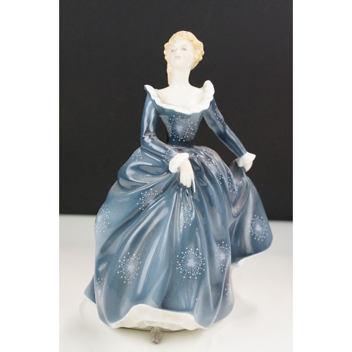 41 - Trio of Royal Doulton ladies figurines to include 'Jacqueline' HN 2333, H2334 and 'Adrienne' HN 2304... 