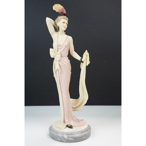 43A - Royal Doulton Classique collection of four lady figurines, to include 'Christina' CL3991, 'Vanessa' ... 