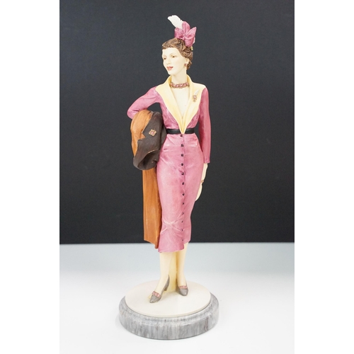 43A - Royal Doulton Classique collection of four lady figurines, to include 'Christina' CL3991, 'Vanessa' ... 