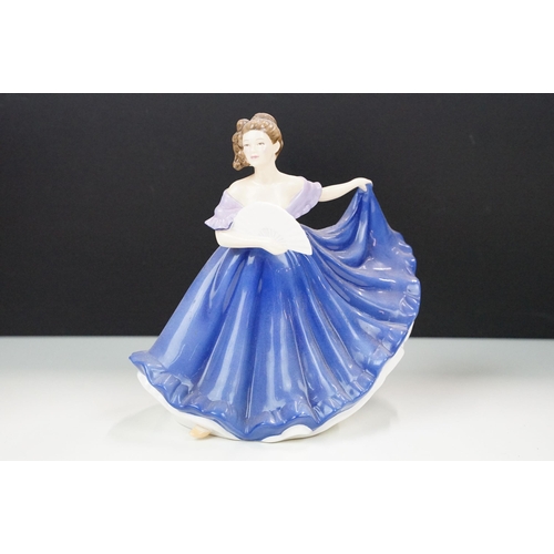 58 - Selection of 5 figurines to include Royal Worcester 'Rebecca', Royal Doulton 'Pretty Ladies' Juliett... 