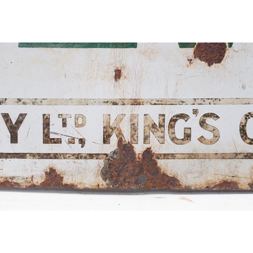 314 - Lactifer for Calves enamel sign, Joseph Thorley Ltd, King's Cross, London, N.!, Wood & Penfold, Lond... 