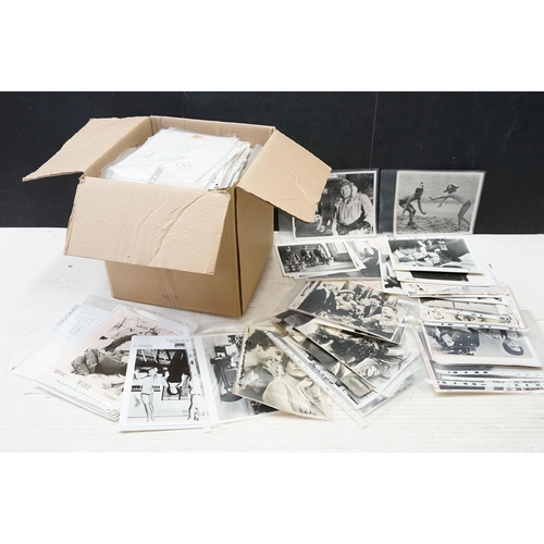 404 - Large collection of film and TV press cards and photos to include mainly TV Times examples, mostly d... 