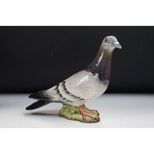 65 - Group of six Beswick pigeons, four in high gloss finish, 1383,  two in matte finish.