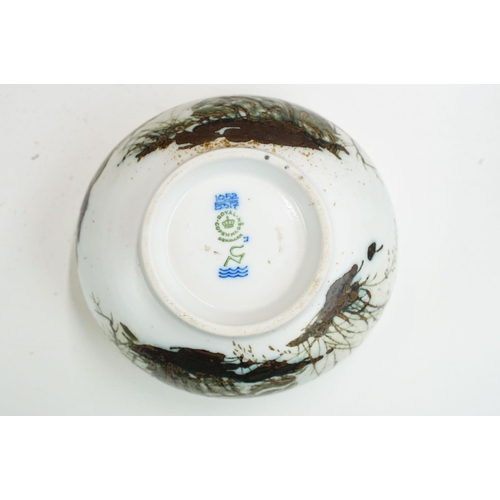 70 - Pottery selection to include 1960's Nils Thorsson for Royal Copenhagen rabbit bowl No.1052/5317, org... 