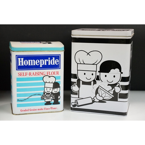 82 - Large collection of vintage Homepride kitchenware to include advertising 'Fred' figurines, tins, col... 