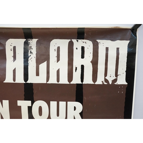 405 - The Alarm, large music tour poster promotional memorabilia