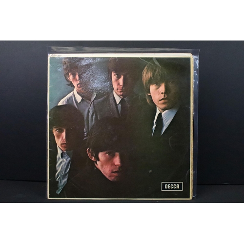 119 - Vinyl - 6 Copies of The Rolling Stones - No. 2 album including original unboxed red Decca labels and... 