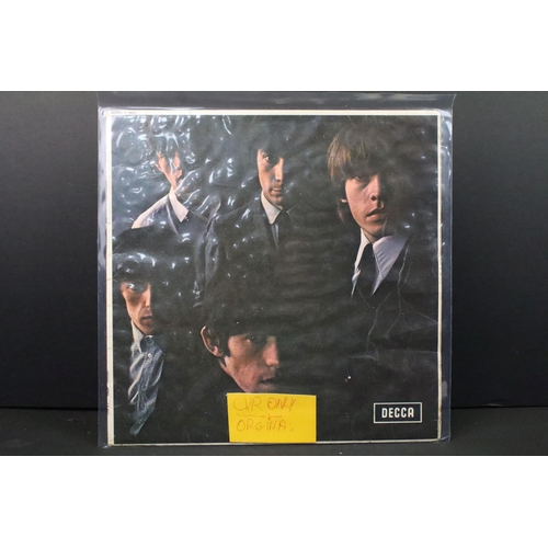 119 - Vinyl - 6 Copies of The Rolling Stones - No. 2 album including original unboxed red Decca labels and... 