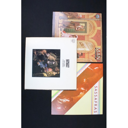 120 - Vinyl & Memorabilia - 13 LPs to include Santana x 5 (with 1970s ticket for Hardrock Concert Theatre ... 