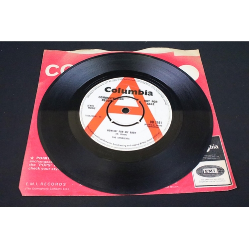 301 - Vinyl - The Syndicats - Howlin’ For My Baby 7” single on Columbia Records DB 7441. Original UK 1st p... 