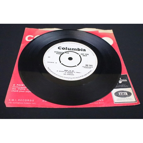 301 - Vinyl - The Syndicats - Howlin’ For My Baby 7” single on Columbia Records DB 7441. Original UK 1st p... 