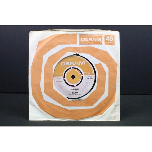 304 - Vinyl - The Syn (pre - Yes) - Flowerman. 7” single on Deram Records DM 145. Original UK 1st pressing... 