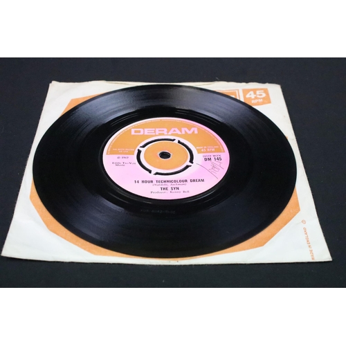 304 - Vinyl - The Syn (pre - Yes) - Flowerman. 7” single on Deram Records DM 145. Original UK 1st pressing... 