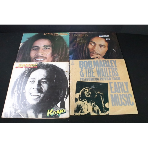 122 - Vinyl - 12 Bob Marley LPs, and 2 12