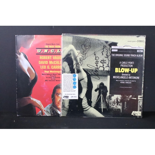 126 - Vinyl - 2 LPs to include Blow Up soundtrack signed by 4 members of The Yardbirds (including Jim McCa... 