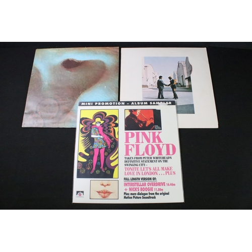 140 - Vinyl - 9 Pink Floyd and related albums to include: Wish You Were Here x 2 (one in complete but open... 