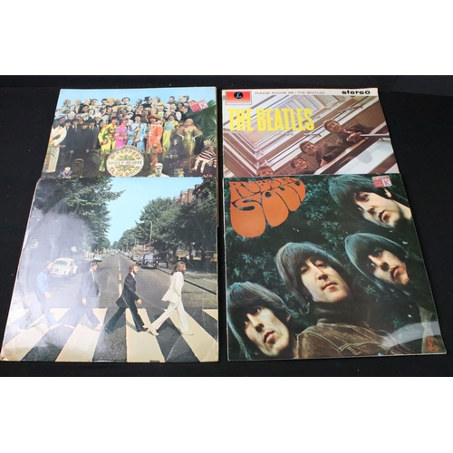 273 - Vinyl - 24 LPs to include The Beatles x 10 (inc Sgt Pepper, Please Please Me, Abbey Road, Rubber Sou... 