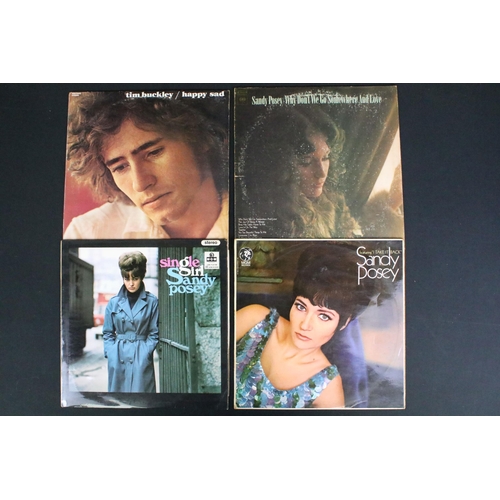 299 - Vinyl - Over 65 Folk / Folk Rock LPs to include Martin Denny, The Triffids, Phil Ochs, Bunky & Jake,... 