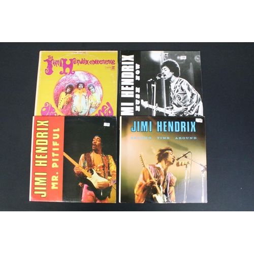 351 - Vinyl - Over 90 Rock & Pop LPs to include Jimi Hendrix x 6, Nick Haeffner x 2, Gypsy, Creedence Clea... 