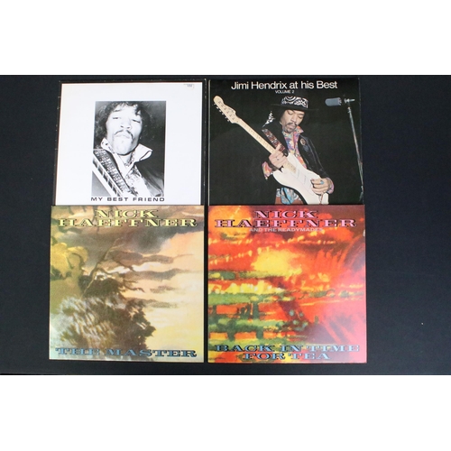 351 - Vinyl - Over 90 Rock & Pop LPs to include Jimi Hendrix x 6, Nick Haeffner x 2, Gypsy, Creedence Clea... 