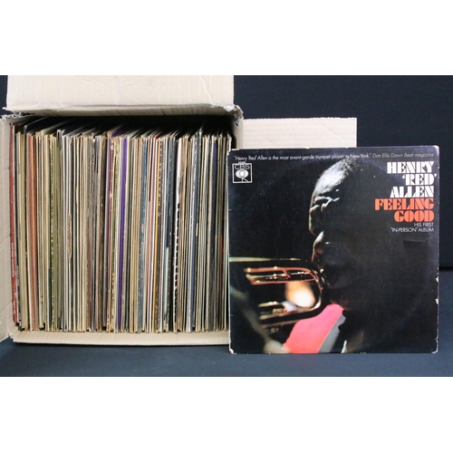 375 - Vinyl - Over 80 Jazz LPs to include Henry Red Allen, Louis Bellson with Gene Krupa, Art Blakey & The... 