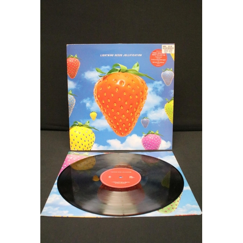 148 - Vinyl - 4 1990s LPs to include Thrilled Skinny, The Lightning Seeds, The Flyte Reaction, Sebadoh. Vg... 