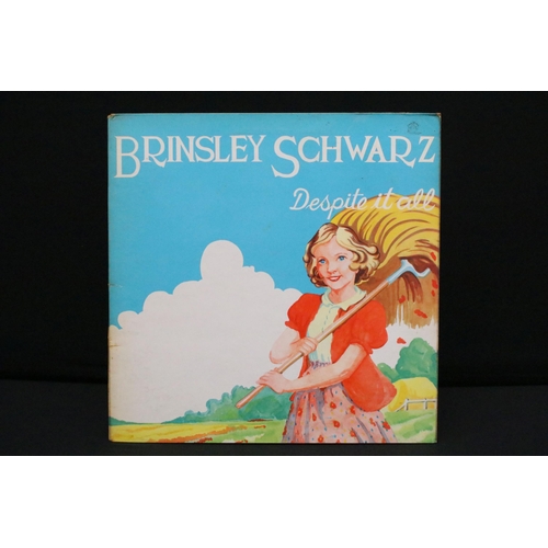 149 - Vinyl - 7 Brinsley Schwartz LPs spanning their career. At least Vg overall